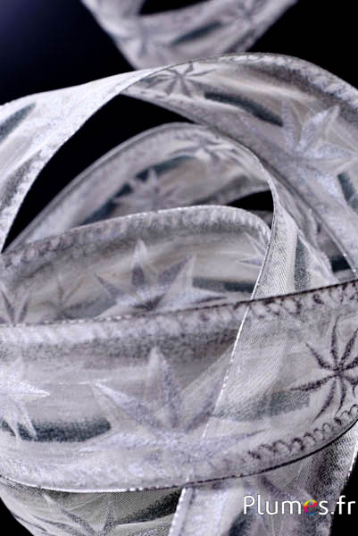 Winterriem – breedte 40 mm – wit-groen-zilver  